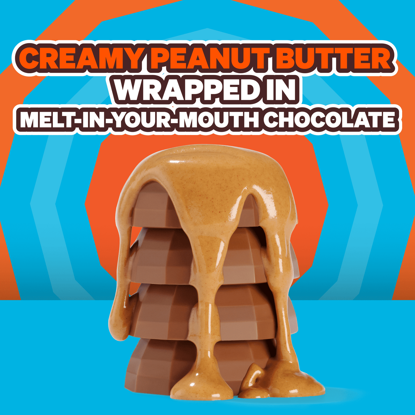 Feastables MrBeast Chocolate Peanut Butter Cups, 1.41 oz (40g), 5 Coun