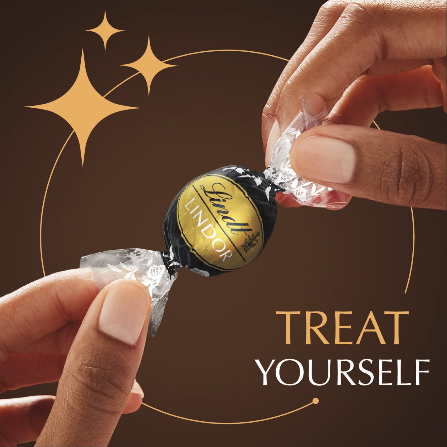 Lindt Lindor 70% Extra Dark Chocolate Candy Truffles, 5.1 oz. Bag