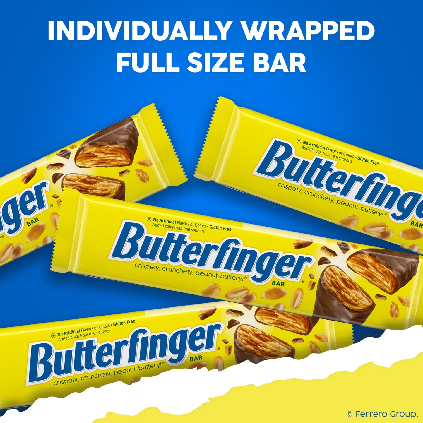 Butterfinger Full Size Candy Bar, 6 Count, 1.9 oz