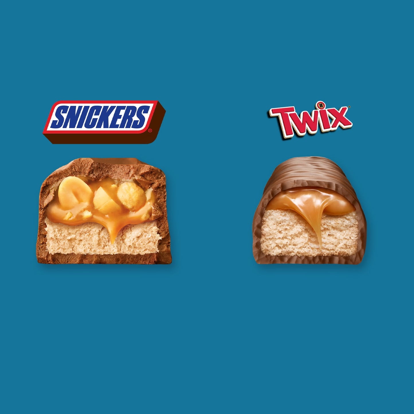 Snickers & Twix Minis Milk Chocolate Bars Variety pack, Party Size - 2
