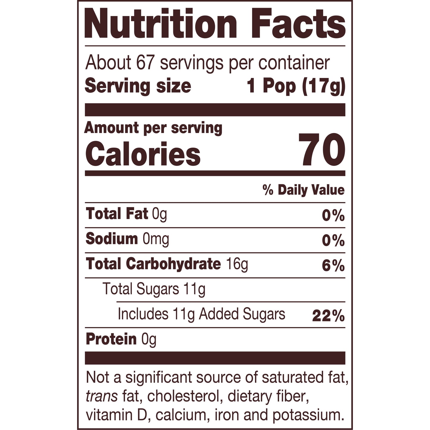 Tootsie Pops, The Original, Assorted Peanut Free and Gluten Free Lollipops, 65 Count