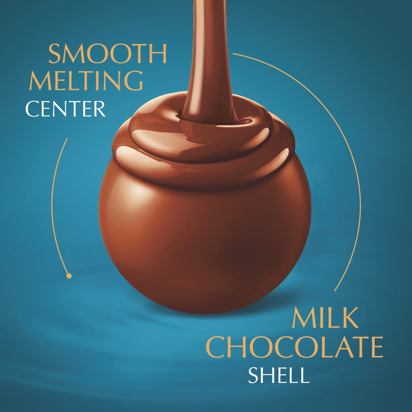 Lindt Lindor Sea Salt Milk Chocolate Candy Truffles, 5.1 oz. Bag