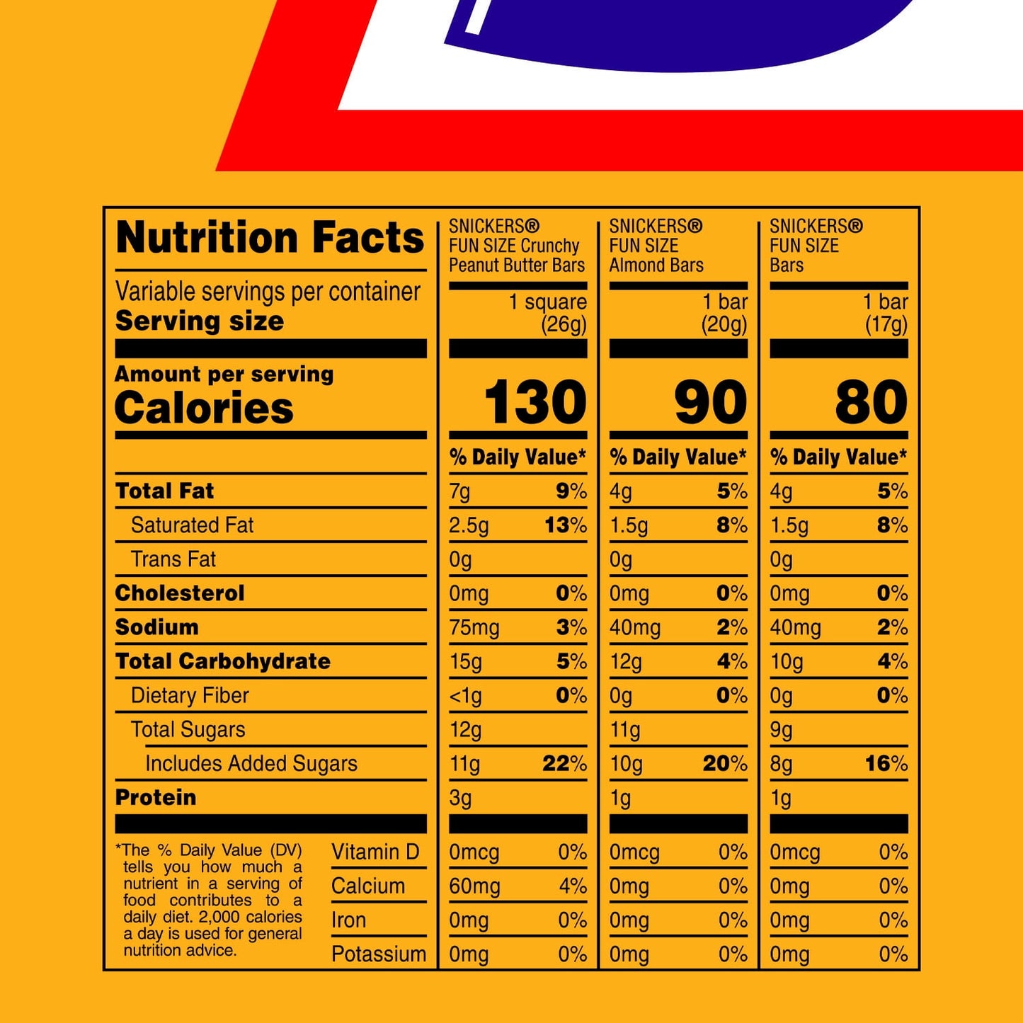 Snickers Fun Size Football Chocolate Bars Variety Pack, Party Size - 2