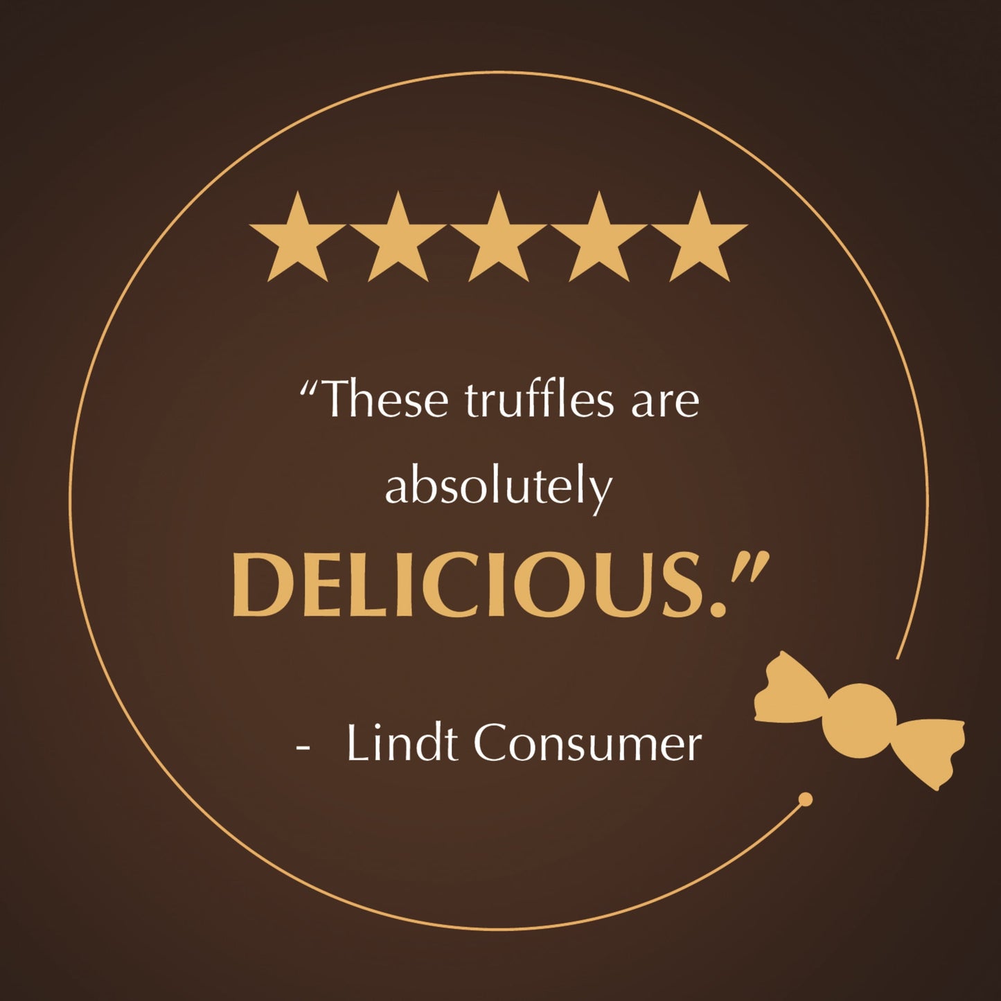 Lindt Lindor 70% Extra Dark Chocolate Candy Truffles, 5.1 oz. Bag