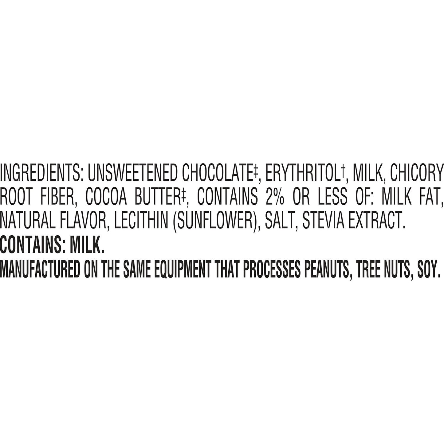 Lily's Chocolate Salted Caramel Flavored No Added Sugar Baking Chips
