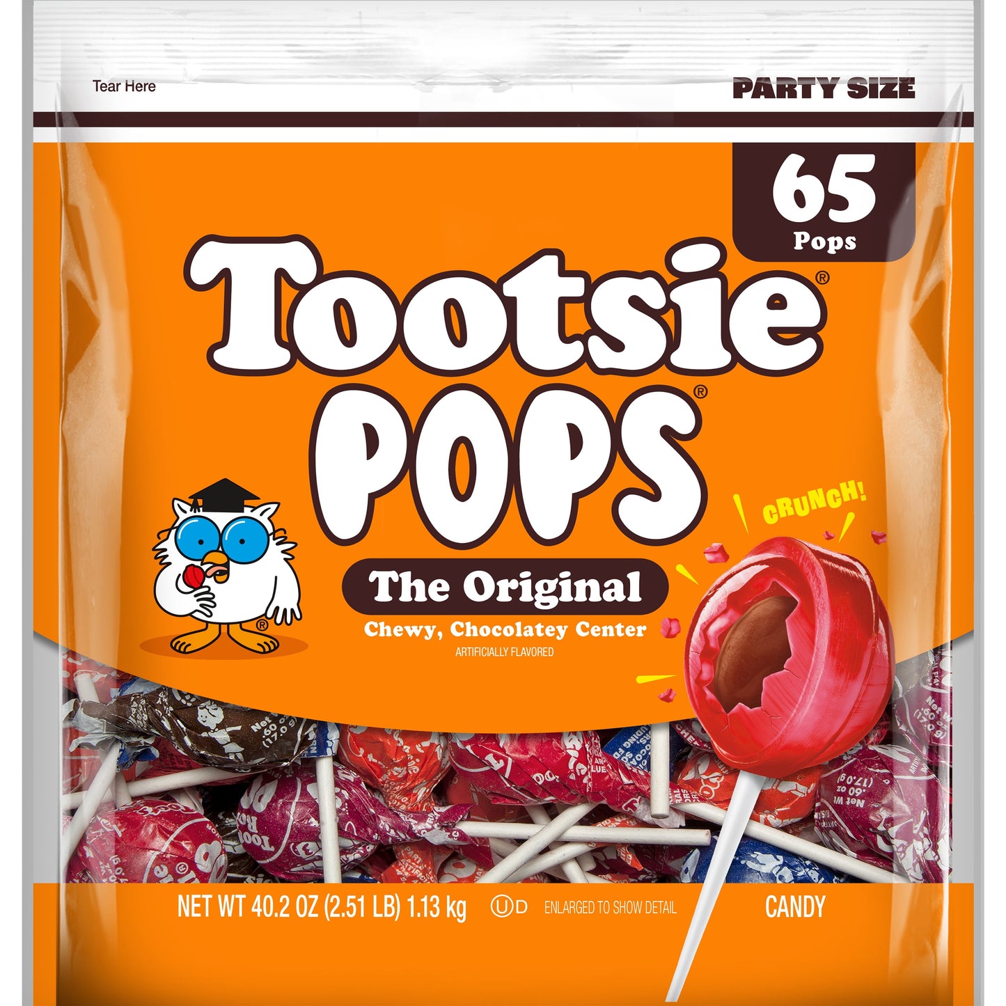 Tootsie Pops, The Original, Assorted Peanut Free and Gluten Free Lolli