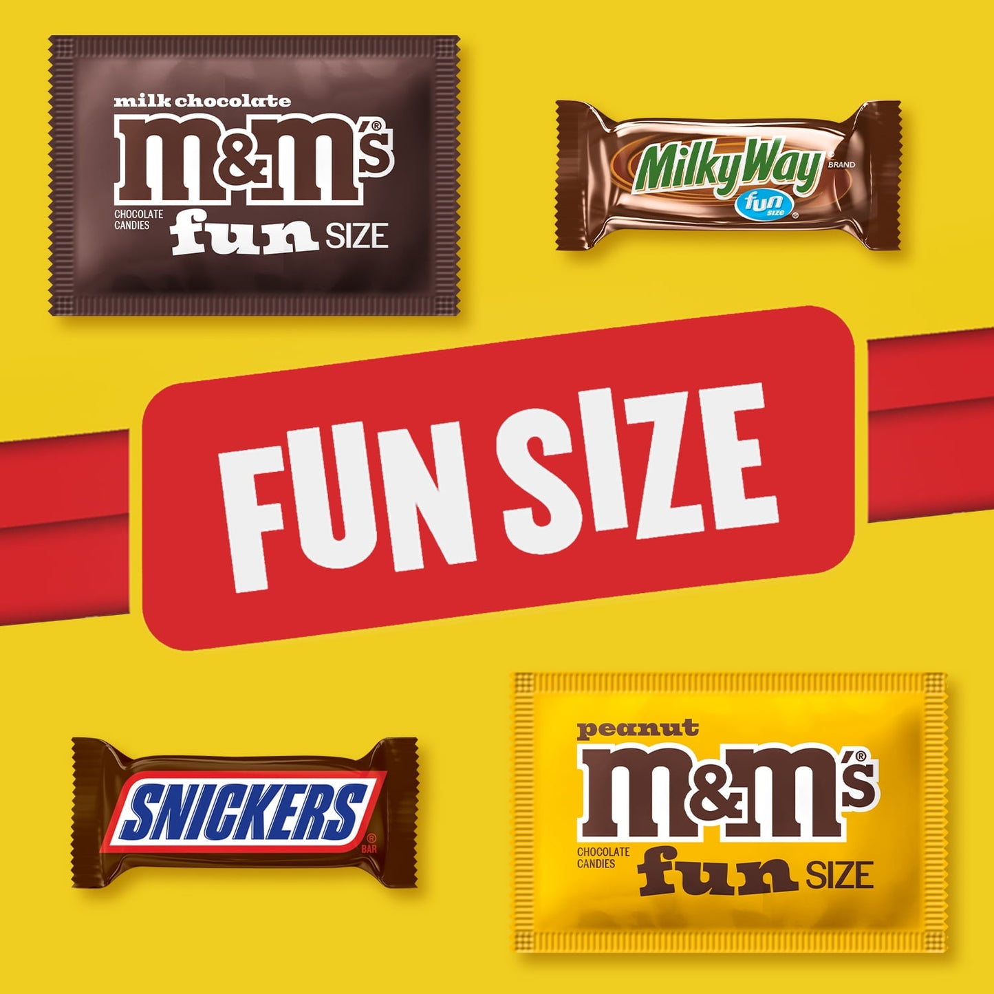 M&M's, Snickers & Milky Way Chocolate Candy Variety Mix , Party Size - 19.2 oz Bulk Bag