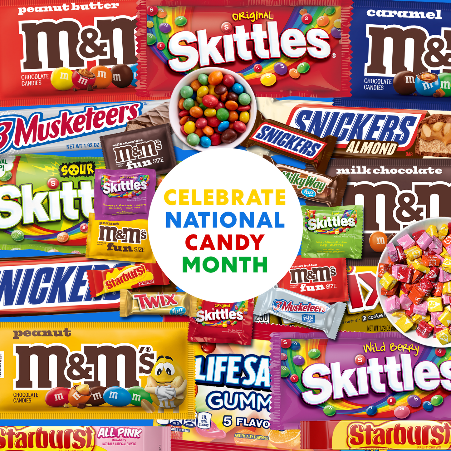 Mars Mixed Snickers, Twix, Milky Way, & 3 Musketeers Minis Chocolate Bars