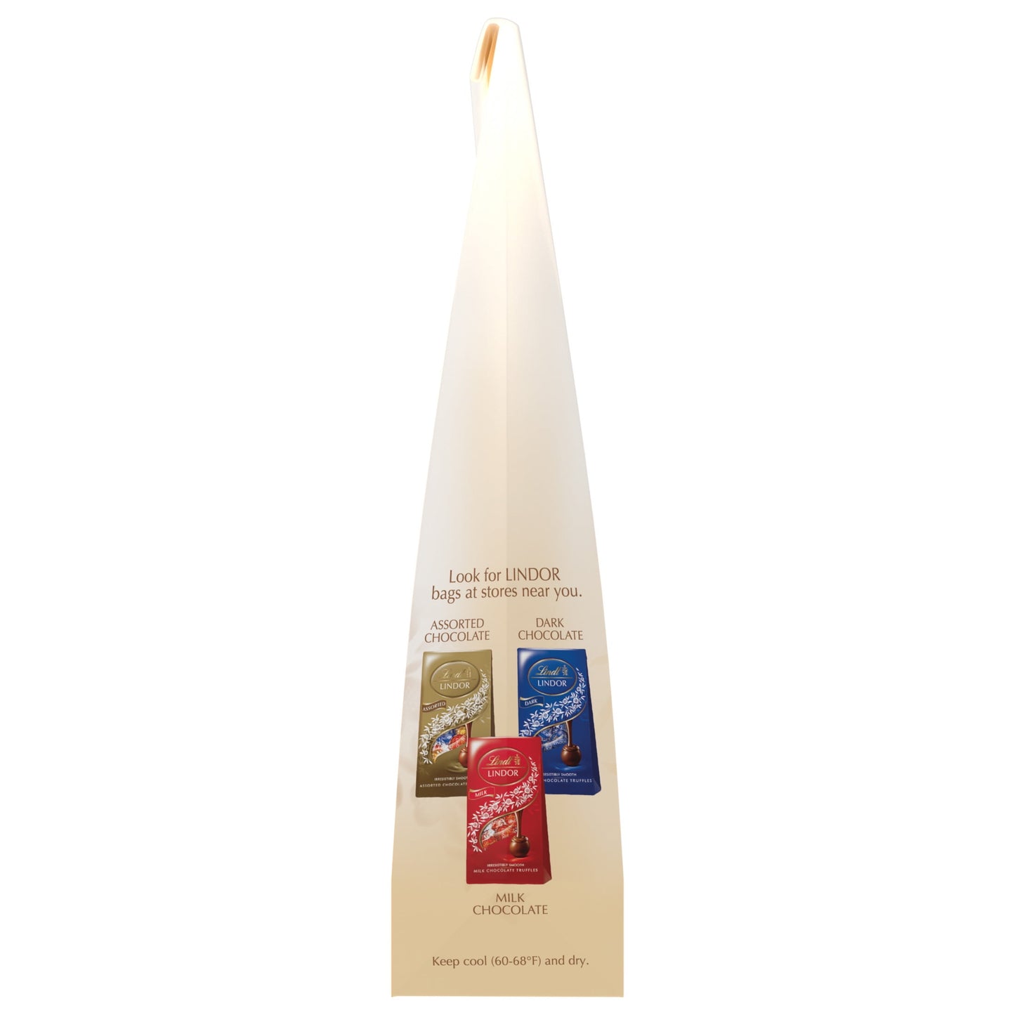 Lindt Lindor White Chocolate Candy Truffles, 5.1 oz. Bag