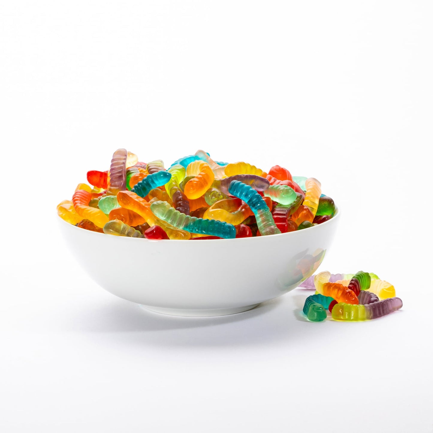 Albanese 12 Flavor Mini Gummi Worms, 36oz Resealable Bag, Family Size
