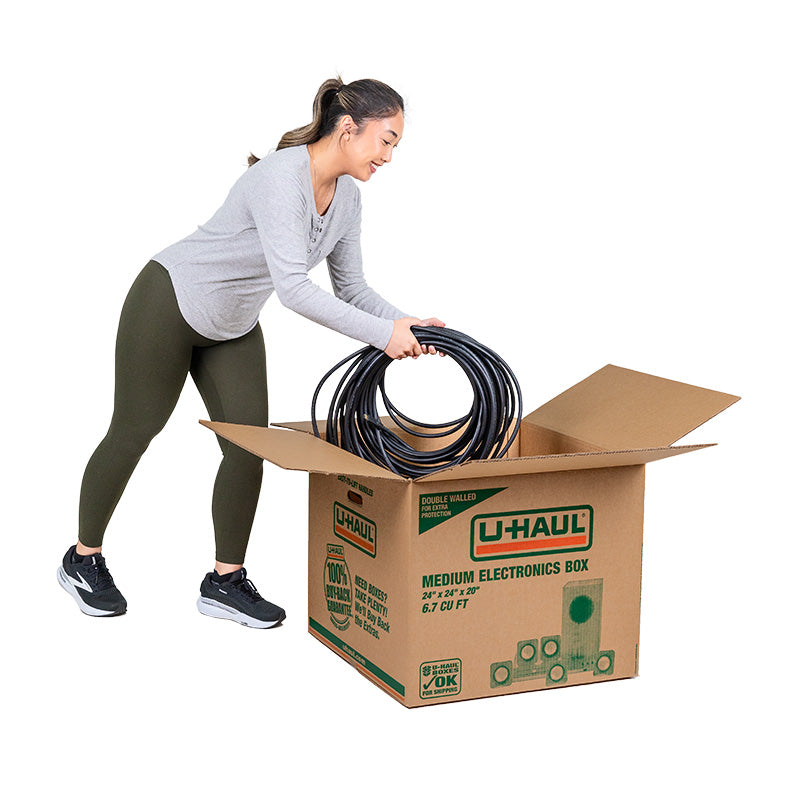 Double-Walled Medium Electronics Moving Box | Pack of 2