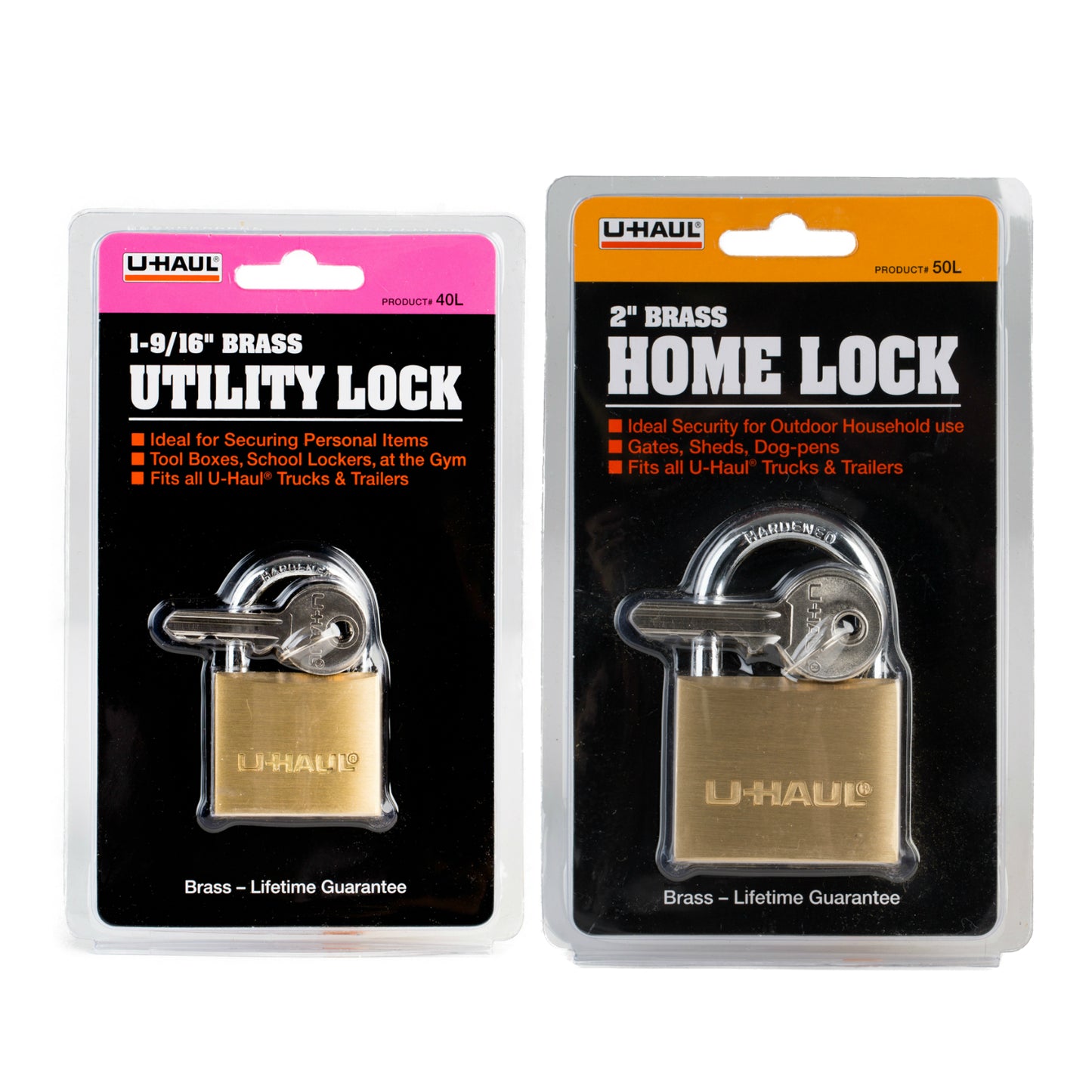 Brass Security Locks | Pack of 3