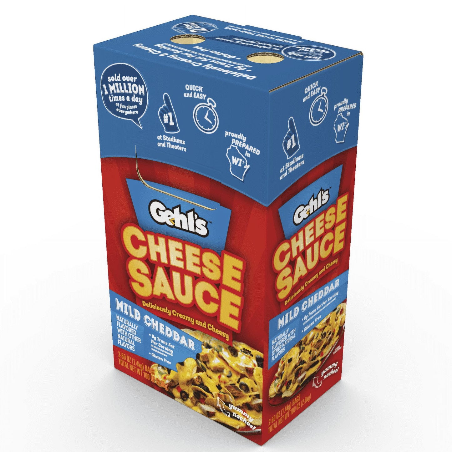 Gehl's Mild Cheddar Cheese Sauce, 50 oz, 2 Count