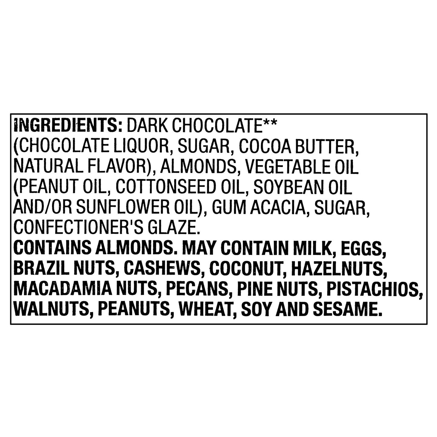 bettergoods Dark Chocolate Almonds, 12 oz