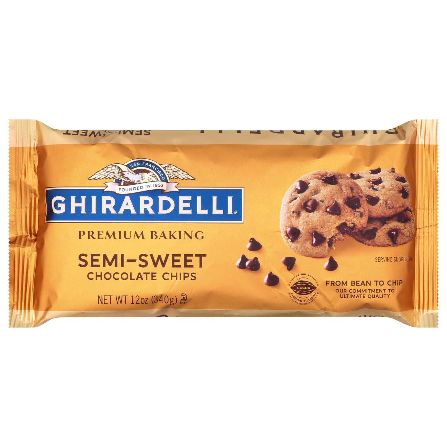 GHIRARDELLI Semi-Sweet Chocolate Premium Baking Chips Chocolate Chips