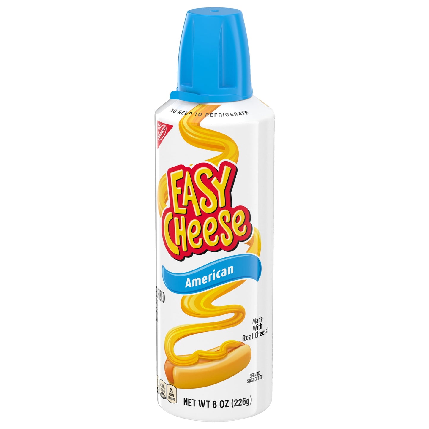 EASY CHEESE American Cheese Snack, 8 oz