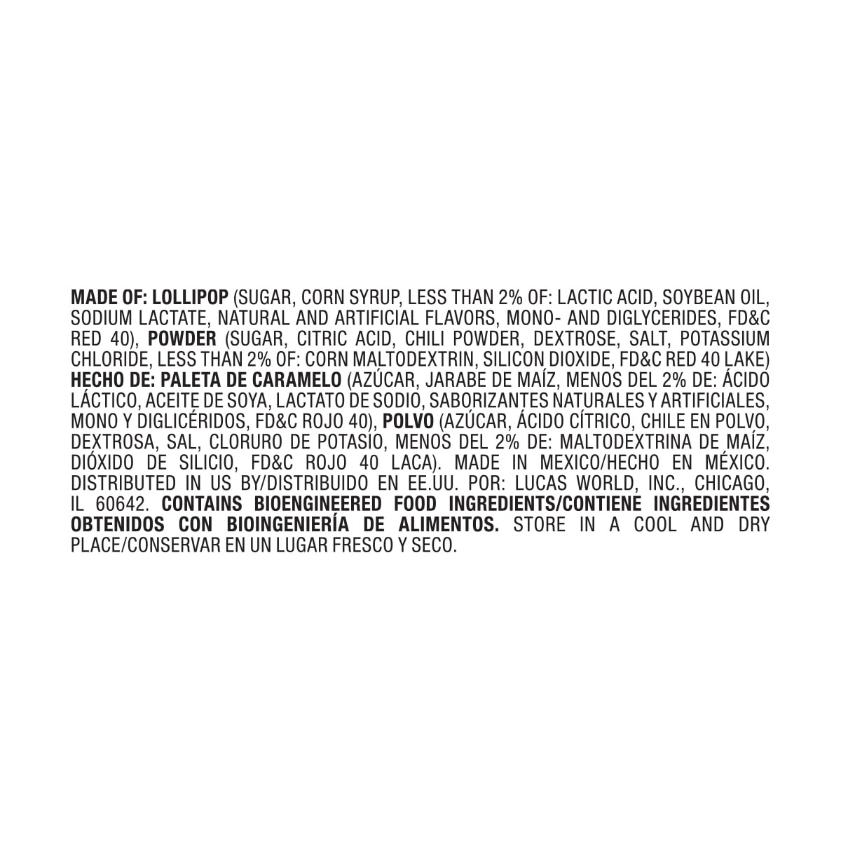 Lucas Muecas Watermelon Candy, 1.76 oz