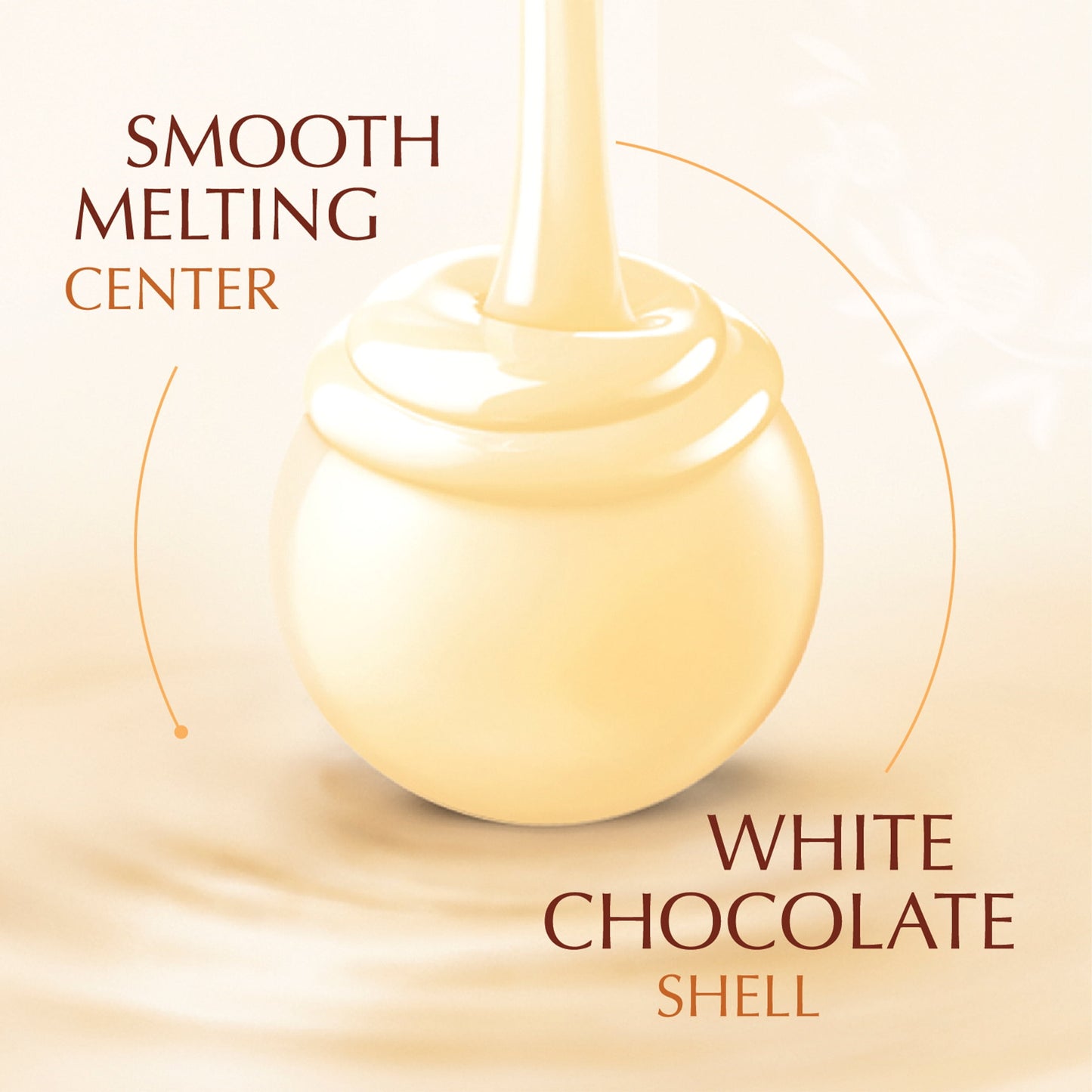 Lindt Lindor White Chocolate Candy Truffles, 5.1 oz. Bag