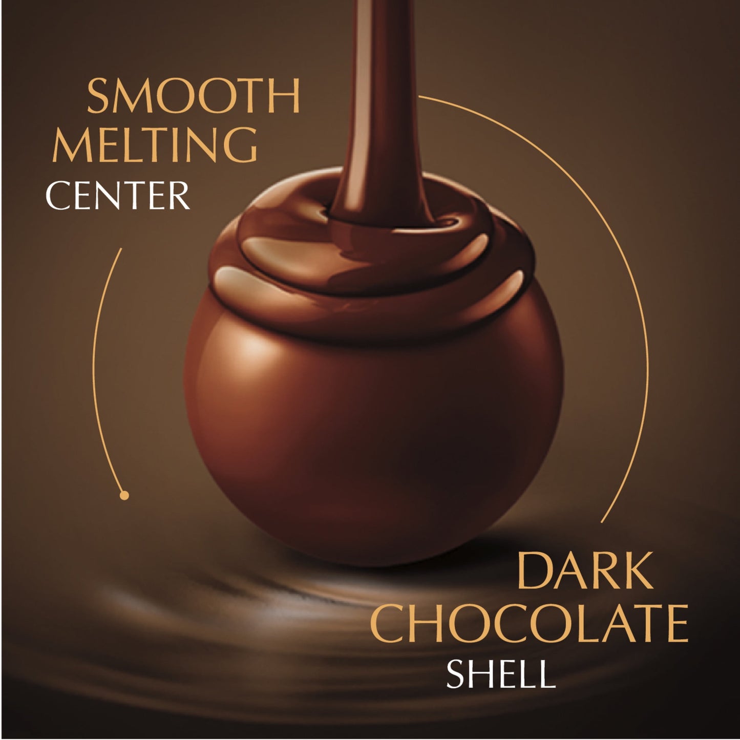 Lindt Lindor 70% Extra Dark Chocolate Candy Truffles, 5.1 oz. Bag