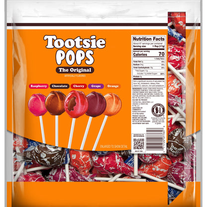 Tootsie Pops, The Original, Assorted Peanut Free and Gluten Free Lolli