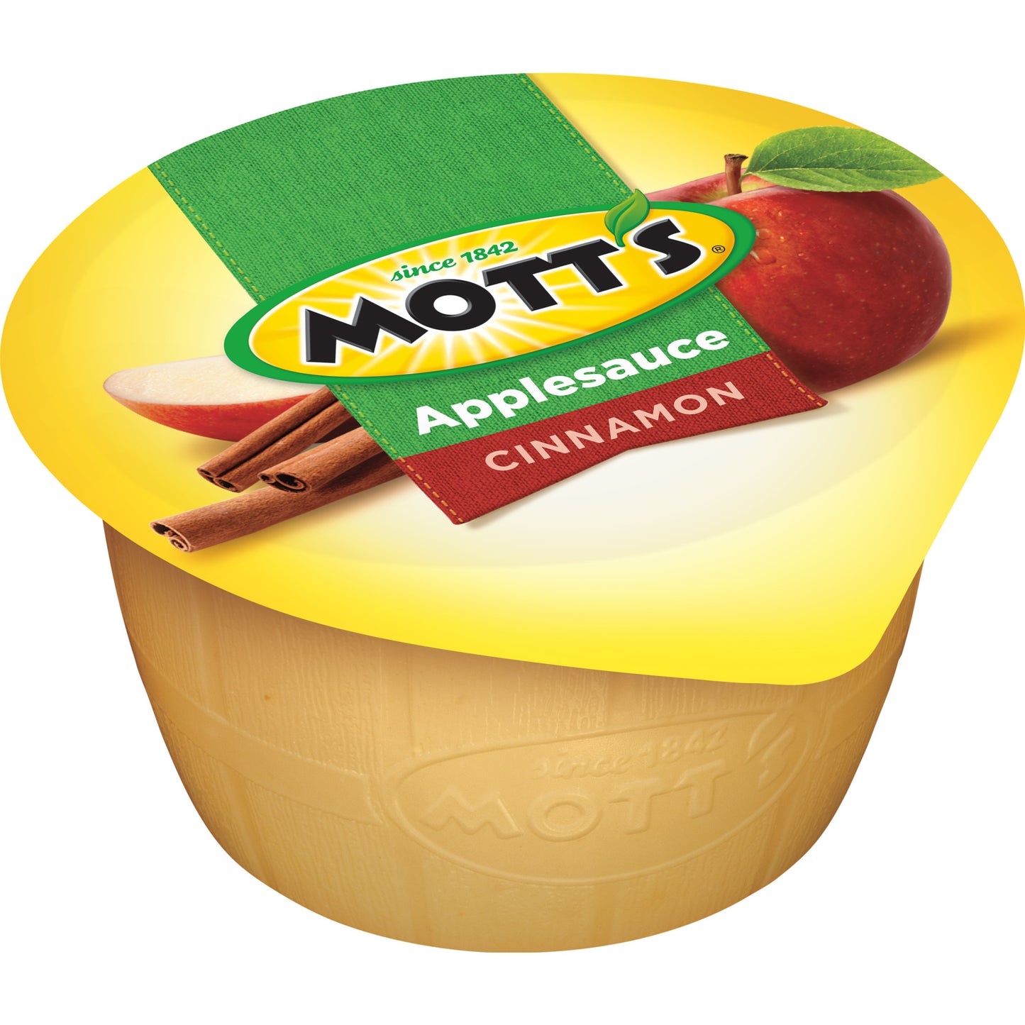 Mott's Cinnamon Applesauce, 4 Ounce Cups, 18 Count
