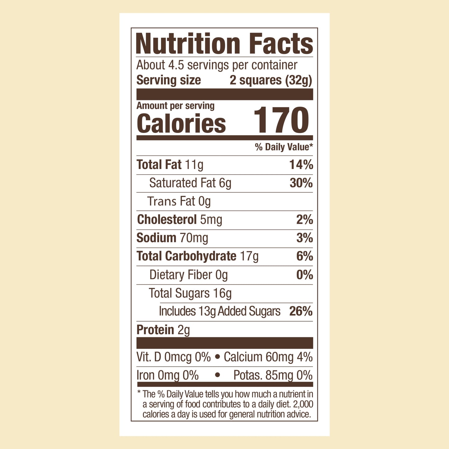 GHIRARDELLI White Chocolate Candy SQUARES with Caramel Filling, 5 oz B