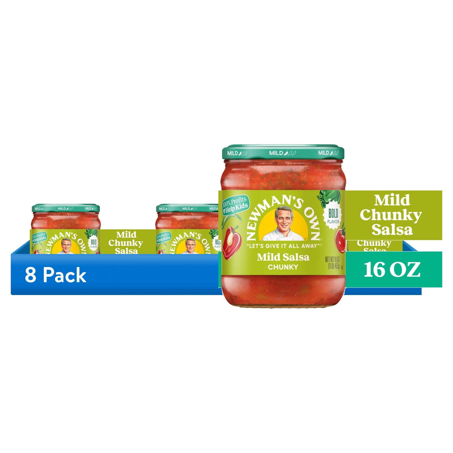 Newman's Own Chunky Mild Bold Flavor Salsa
