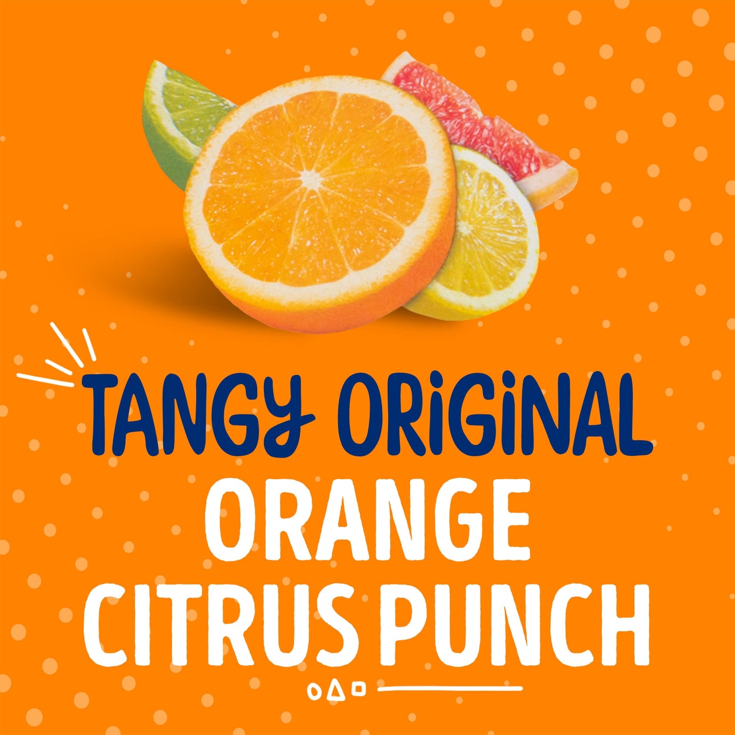 SUNNYD Tangy Original Shelf Stable Orange Juice Drink, 18 Count, 6.75