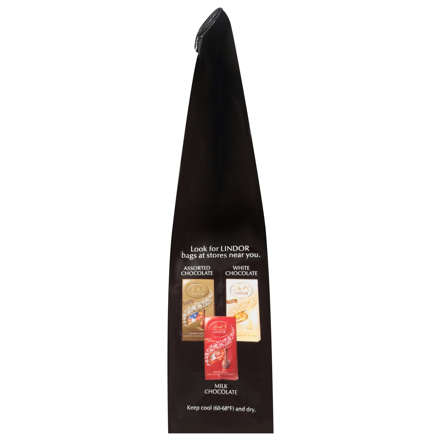 Lindt Lindor 70% Extra Dark Chocolate Candy Truffles, 5.1 oz. Bag