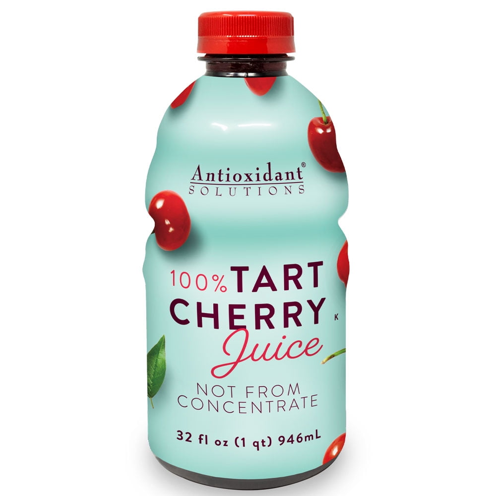 Antioxidant Solutions 100% Blueberry Juice Not from Concentrate, 32 fl
