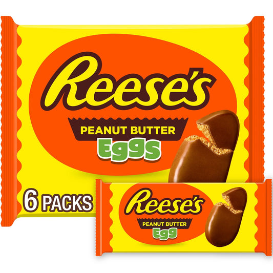 Reese's Milk Chocolate Peanut Butter Eggs Easter Candy Basket Stuffers