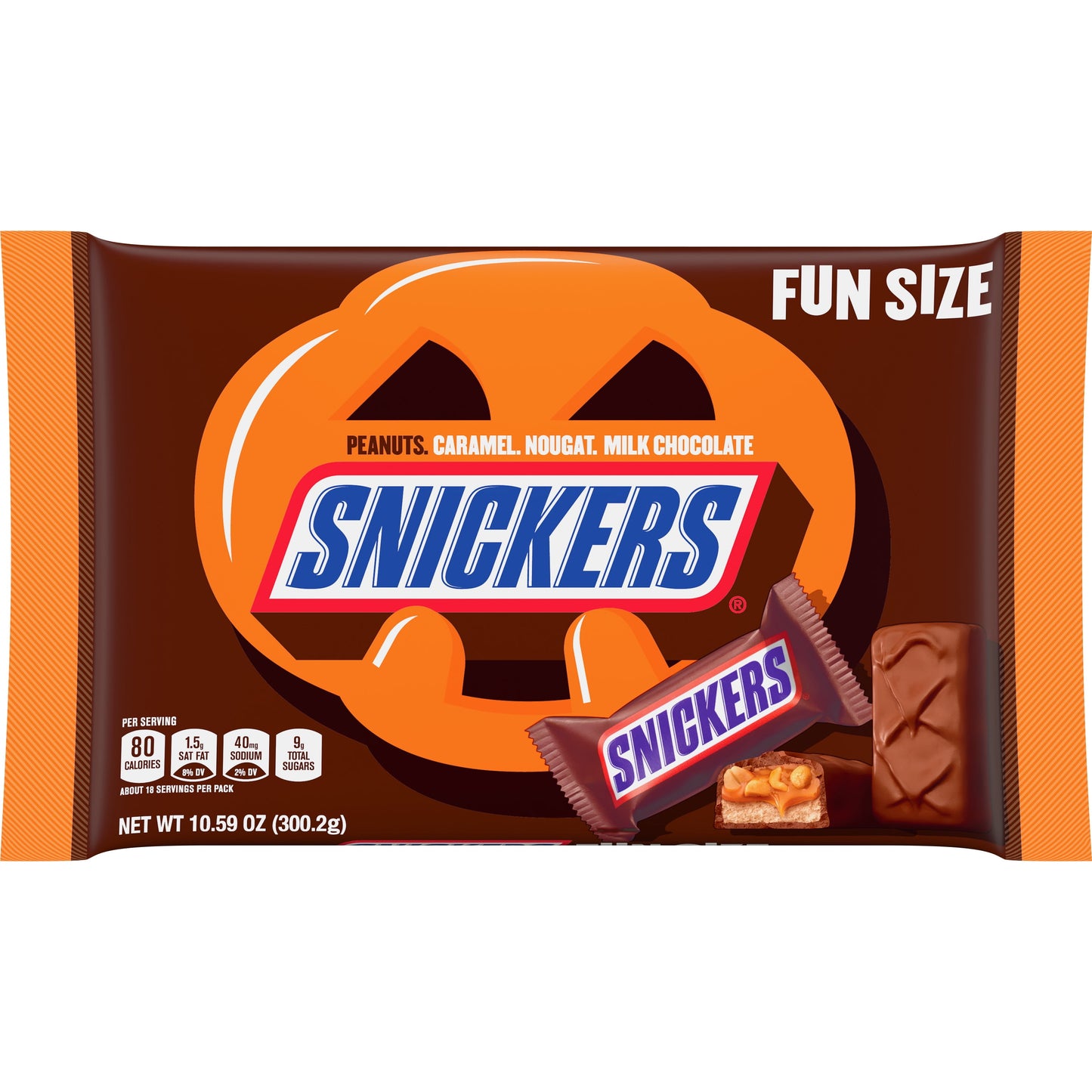 Snickers Fun Size Football Chocolate Bars Variety Pack, Party Size - 2