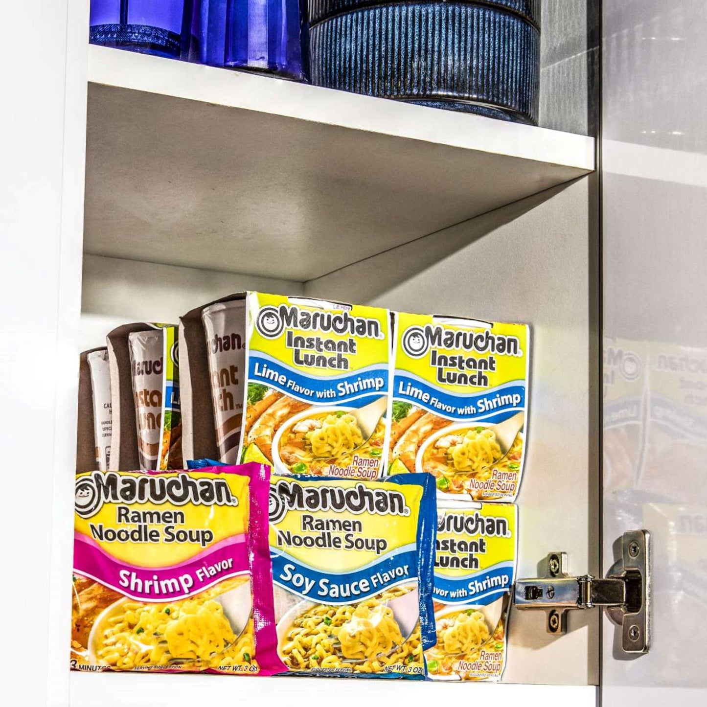 Maruchan Ramen Noodle Soup, Shrimp Flavor Instant Noodles, 3 oz, Pack of 12