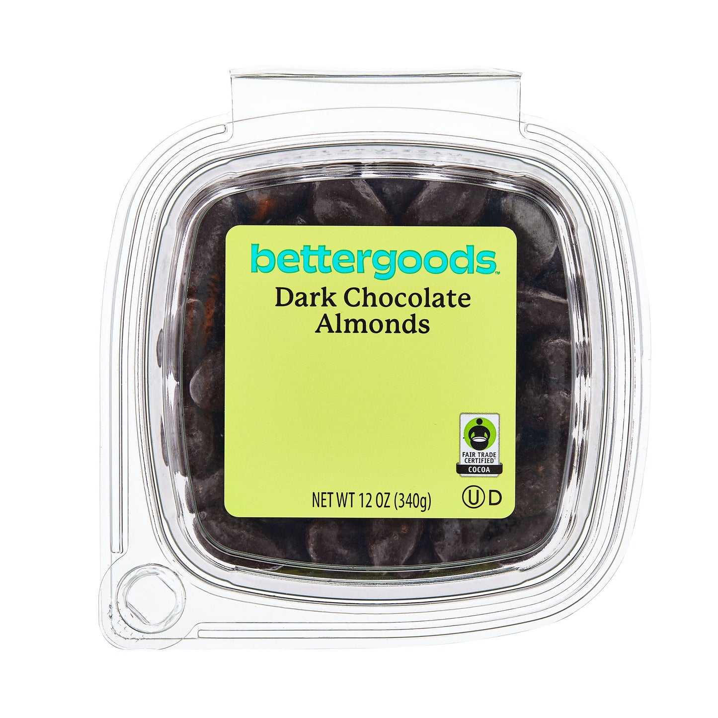 bettergoods Dark Chocolate Almonds, 12 oz