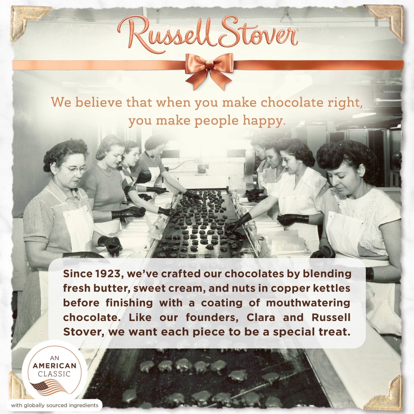 RUSSELL STOVER Sugar Free Dark Chocolate Mint Candy, 10 oz. bag