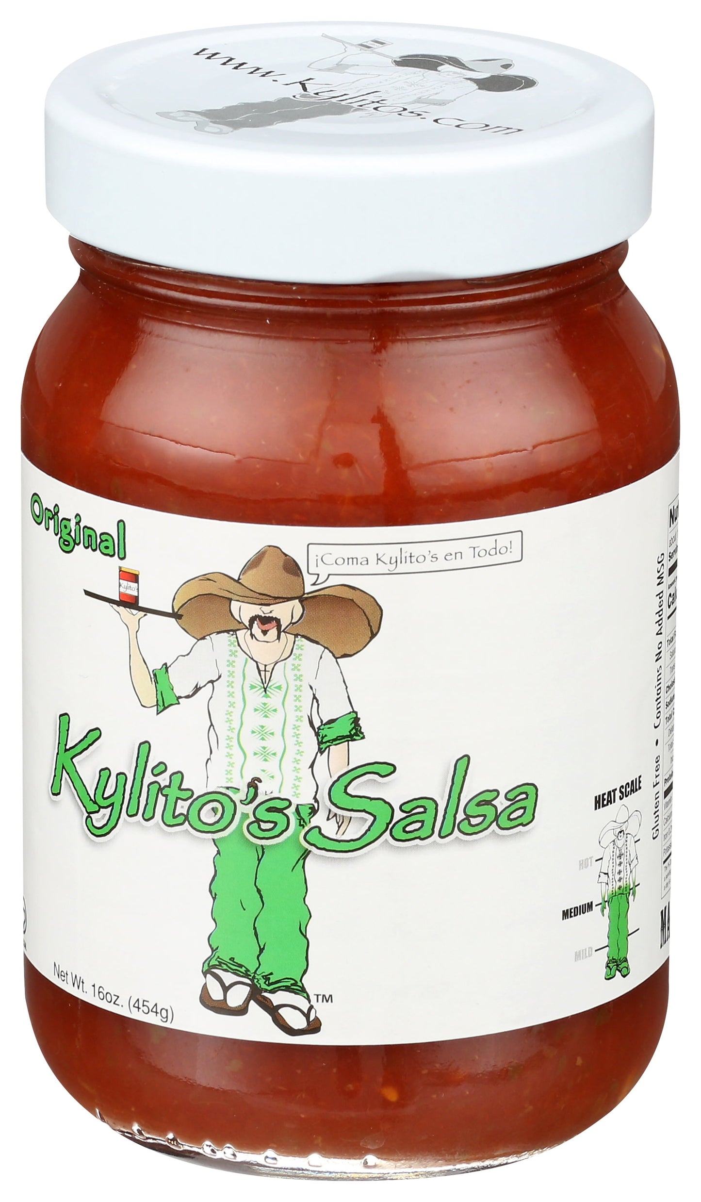 Kylito's SalsaÃ‚Â® Original Salsa 16 oz. Jar