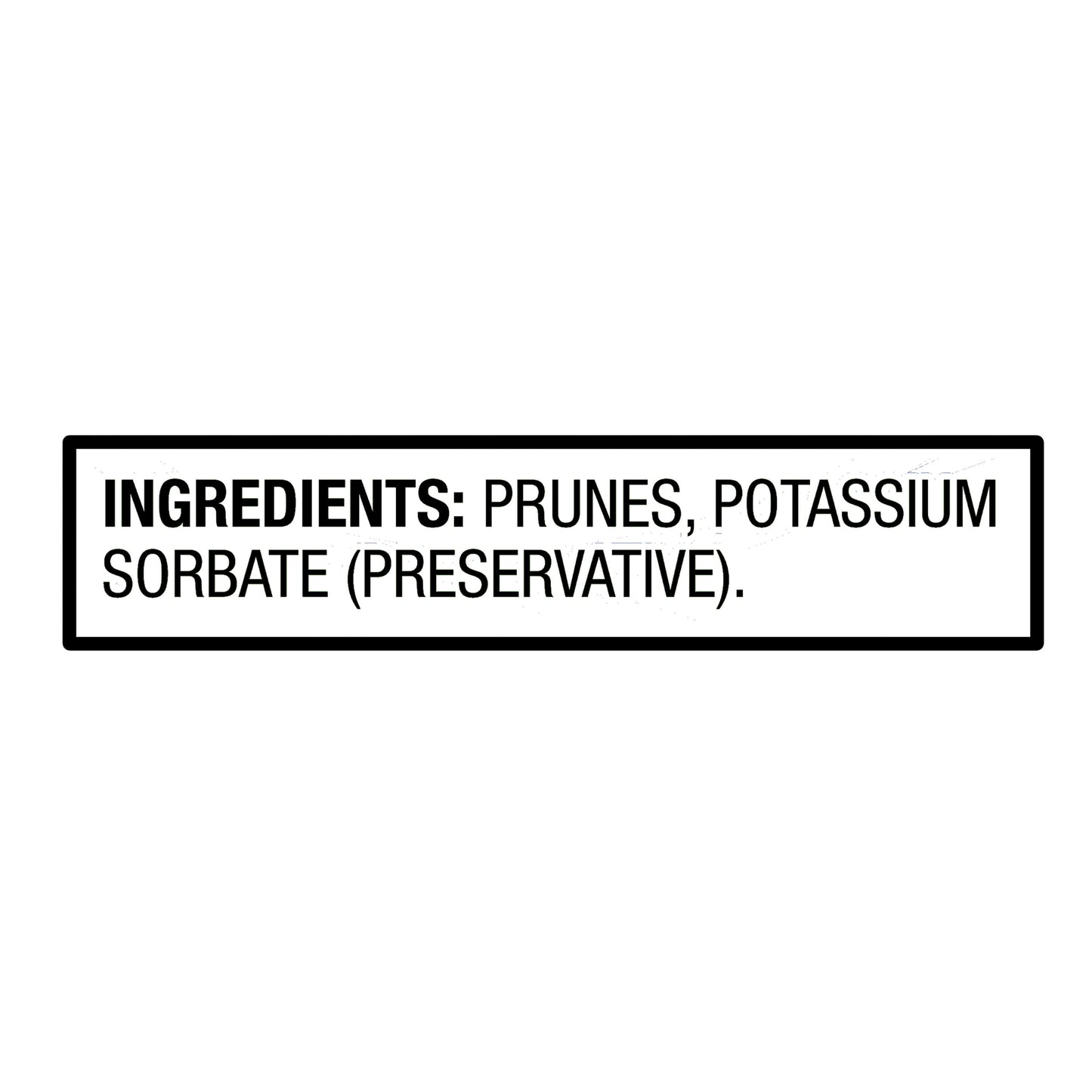 Great Value Unsweetened Pitted Prunes Canister, 16 oz