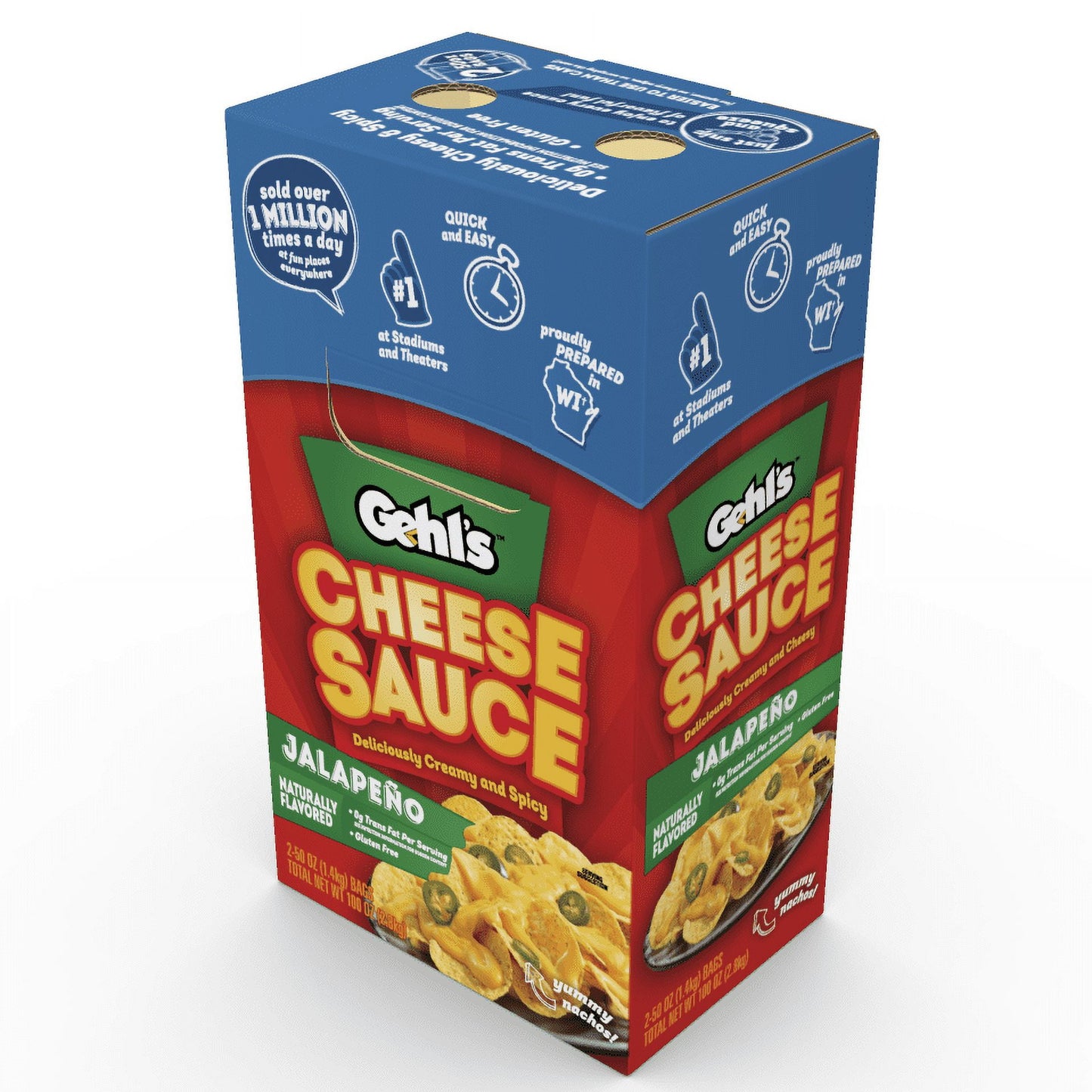 Gehl's Cheese Sauce Jalapeno, 50 oz, 2 Count