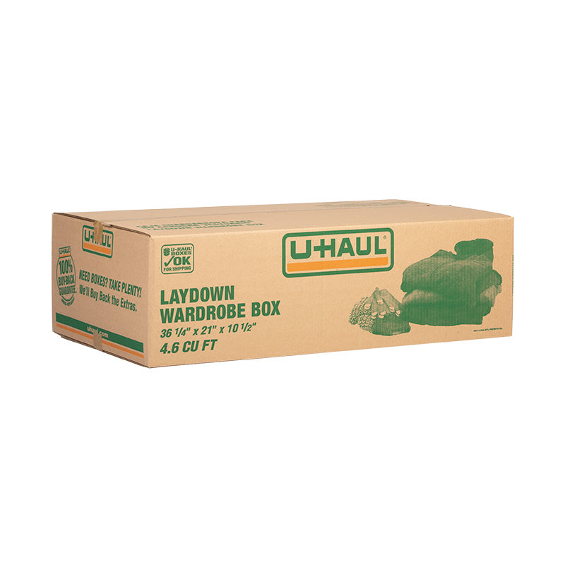 Laydown Wardrobe Moving Box | Pack of 2
