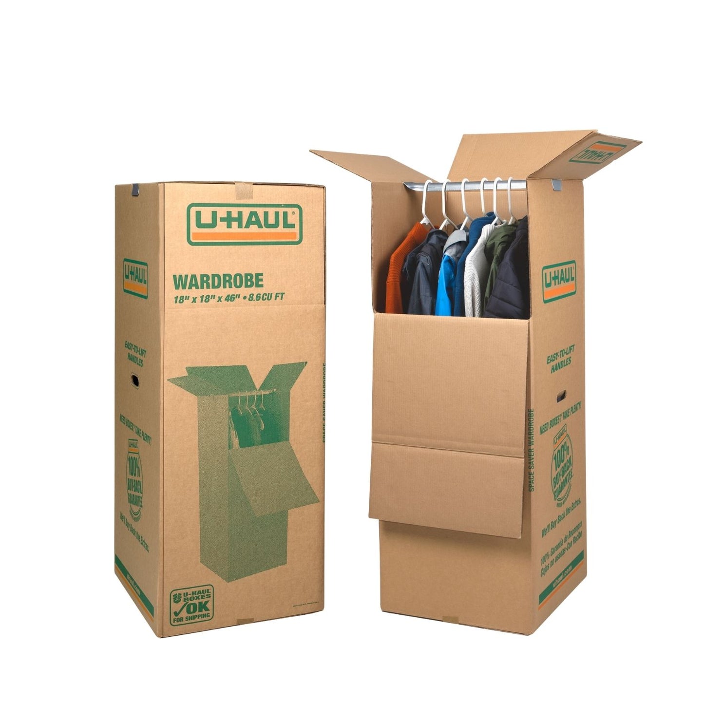 Medium Wardrobe Moving Box | Pack of 2