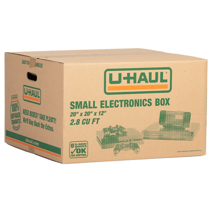 Small Electronics Moving Box | Pack of 2