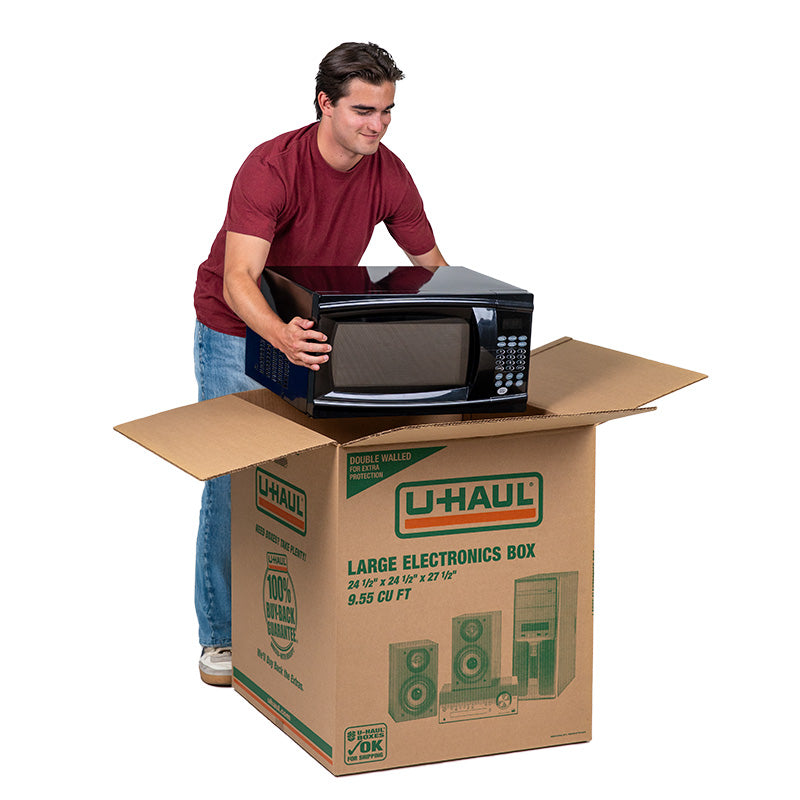 Double-Walled Large Electronics Moving Box | Pack of 2