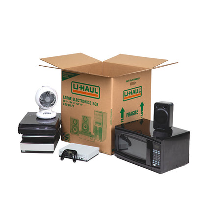 Double-Walled Large Electronics Moving Box | Pack of 2