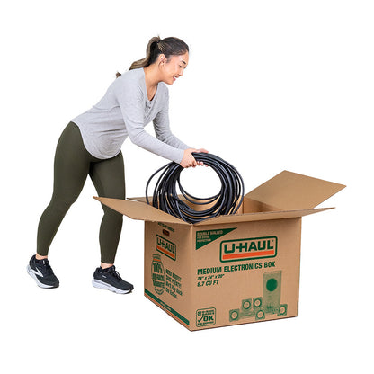 Double-Walled Medium Electronics Moving Box | Pack of 2