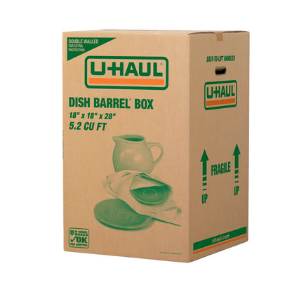Double-Walled Dish Barrel® Box | Pack of 2