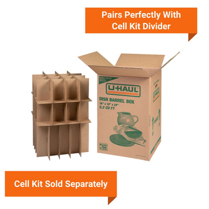 Double-Walled Dish Barrel® Box | Pack of 2