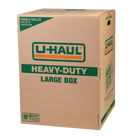 Large Heavy-Duty Double Wall Moving & Shipping Box - 18” x 18” x 24” (L x W x H) | Pack of 2