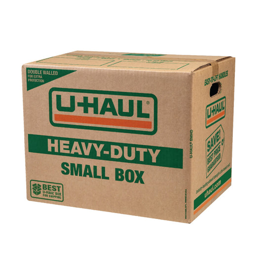 Small Heavy-Duty Double Wall Moving & Shipping Box - 16-3/8” x 12-5/8” x 12-5/8” (L x W x H) | Pack of 2