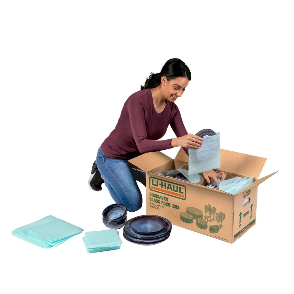Dish Saver Packing Kit With Moving Box | Pack of 2
