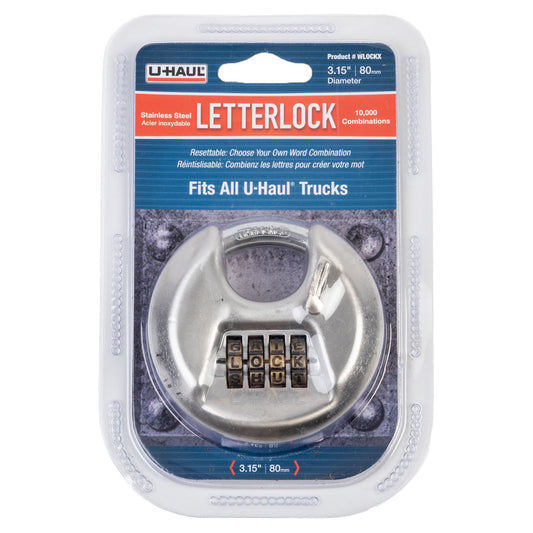 U-Haul LetterLock™ Discus Lock – 3.15” (80 mm) | Pack of 3
